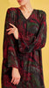 Chiffon Halabia Red Abaya