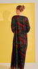 Chiffon Hamah Brick Brown Abaya