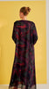 Chiffon Hamah Raisin Abaya