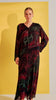 Chiffon Hamah Red Abaya