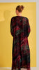 Chiffon Hamah Red Abaya