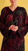 Chiffon Hamah Red Abaya