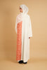 Korean Nidha Harmin Orange Abaya