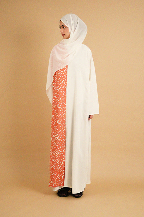 Harmin Orange Abaya