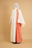 Korean Nidha Harmin Orange Abaya