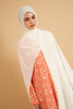 Korean Nidha Harmin Orange Abaya