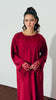 Korean Nidha Hawalli Cherry Red Dress