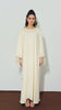 Korean Nidha Hawalli Cream Dress