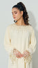 Korean Nidha Hawalli Cream Dress