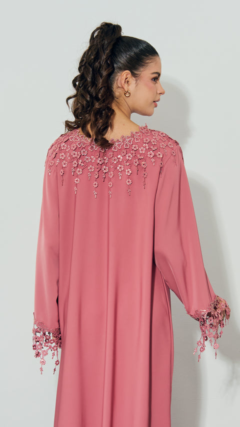 Hawalli Salmon Pink Dress