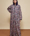 Haymana Dark Purple Abaya