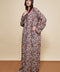Haymana Wine Burgundy Abaya