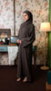 Jacquard Nidha Ibra Mauve Abaya