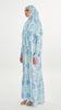 Silky Crepe Inaaya Blue Dress