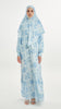 Silky Crepe Inaaya Blue Dress