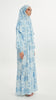 Silky Crepe Inaaya Blue Dress