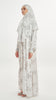 Silky Crepe Inaaya Brown Dress