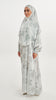 Silky Crepe Inaaya Green Dress