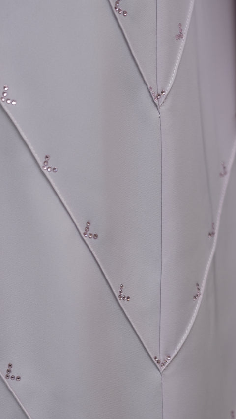 Irdina Blooming Lilac Abaya