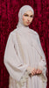 Korean Nidha Ismailia Almond Milk Abaya
