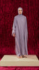 Korean Nidha Ismailia Dusty Lilac Abaya