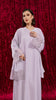 Korean Nidha Izeh Pale Lilac Abaya
