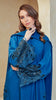 Korean Nidha Indah Teal Blue Abaya