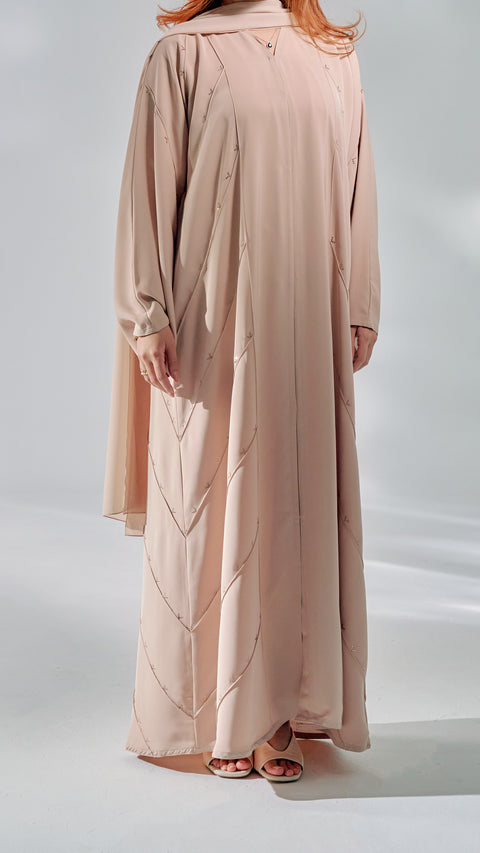 Irdina Beige Abaya