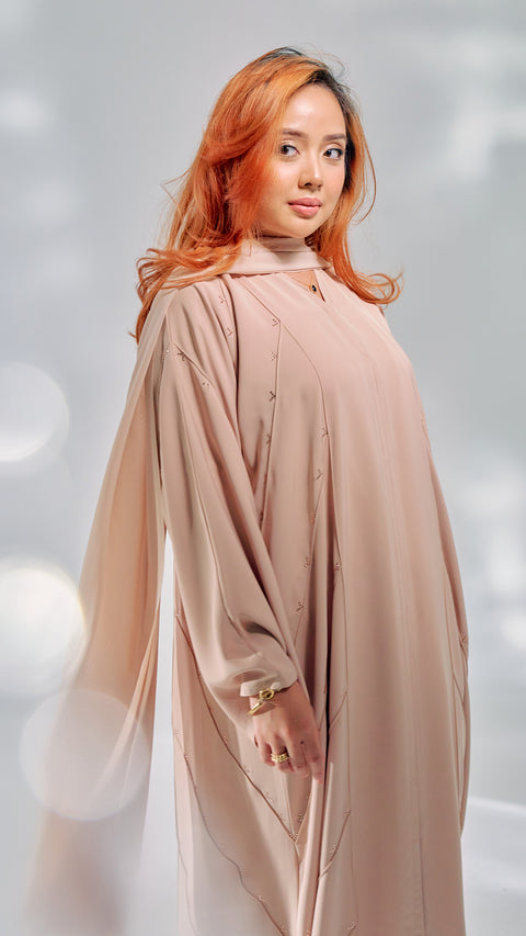 Irdina Beige Abaya