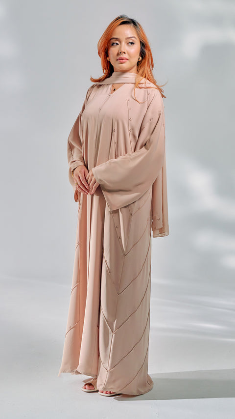 Irdina Beige Abaya