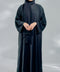 Irdina Obsidian Black Abaya
