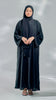 Korean Nidha Irdina Obsidian Black Abaya