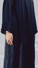Korean Nidha Irdina Obsidian Black Abaya