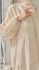 Korean Chiffon Isfara Buttercream Abaya