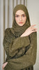 Alavanchie Jahra Olive Abaya