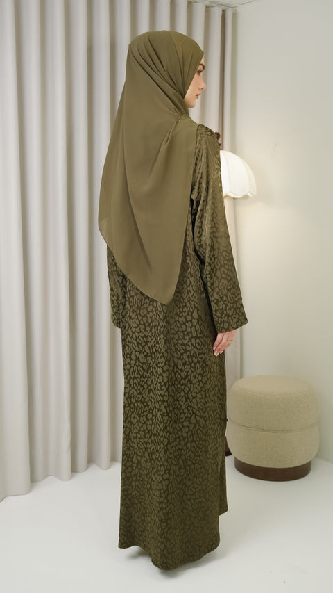 Jahra Olive Abaya