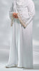Korean Nidha Jamsah Copper White Abaya
