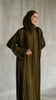 Royal Colors Jacquard Jasra Abaya