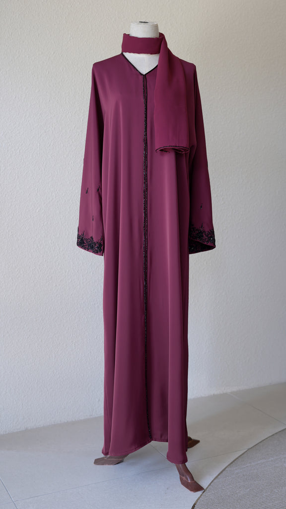 Korean Nidha Jelenia Roselle Abaya