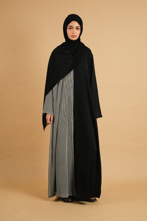 Jizan Black Abaya