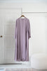 Korean Nidha Juniyah Dusty Purple Abaya
