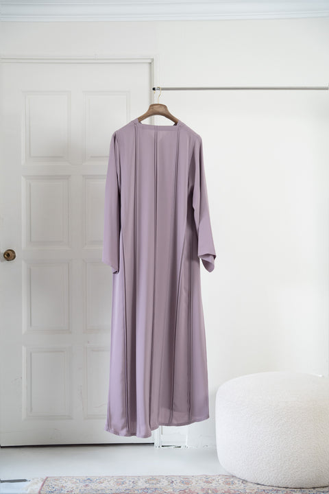 Korean Nidha Juniyah Dusty Purple Abaya