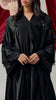 Korean Nidha Kargi Black Abaya