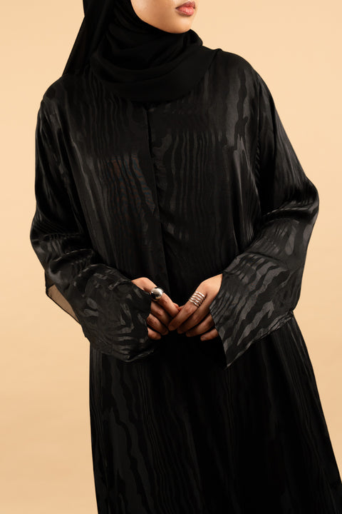 Kayangan Anatolia Black Abaya