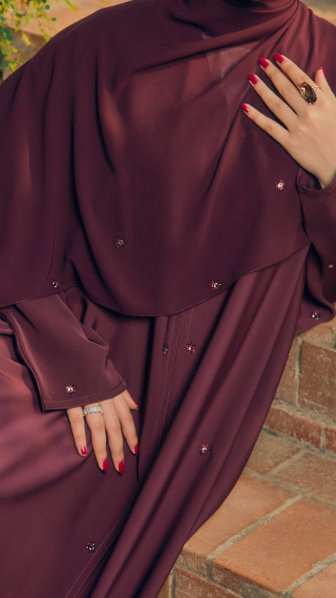 Kaftan Talina Burgundy