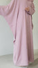 Korean Nidha Kaftan Talina Rose Pink Abaya