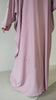 Korean Nidha Kaftan Talina Rose Pink Abaya