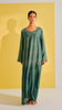 Armani Silk Kailash Moss Green Dress