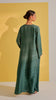 Armani Silk Kailash Moss Green Dress