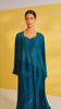 Armani Silk Kailash Teal Green Dress